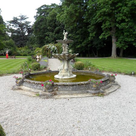 La fontaine du parc